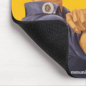 "Wir schaffen es" Mousepad (Ecke)