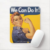 "Wir schaffen es" Mousepad (Mit Mouse)