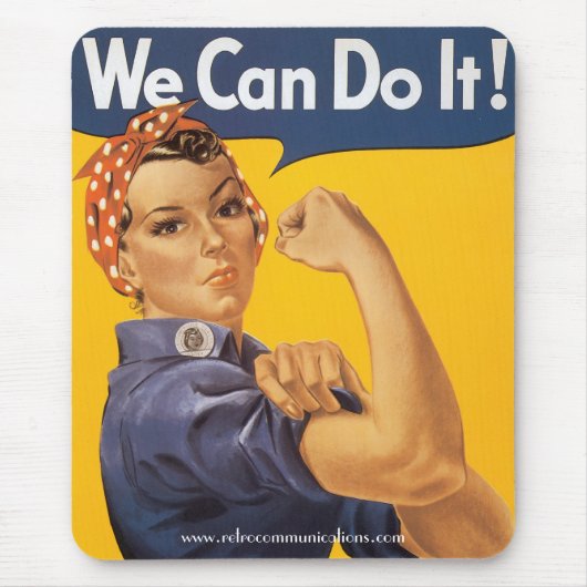 "Wir schaffen es" Mousepad (Vorne)
