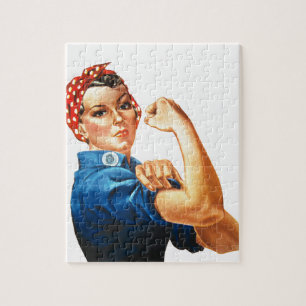 Wir schaffen es Rosie die Nieterin Frauenpower Puzzle