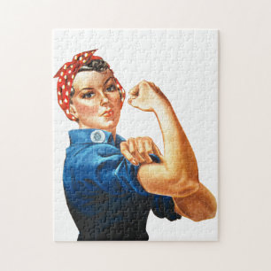 Wir schaffen es Rosie die Nieterin Frauenpower Puzzle