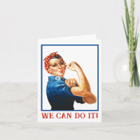 Wir schaffen es Rosie die Nieterin Frauenpower WWI