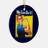 Wir Schaffen Es Schmuck Keramik Ornament (Rechts)