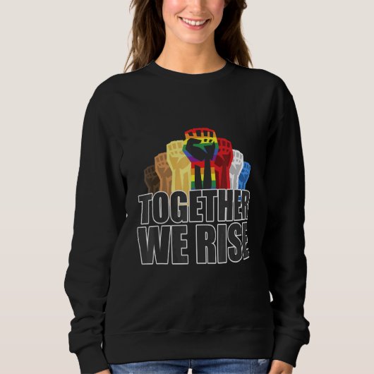 Wir schaffen Gleichheit 3 Sweatshirt (Vorderseite)