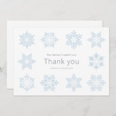 Wir schätzen Ihr Geschäft Feiertagskarte (Vorne/Hinten)