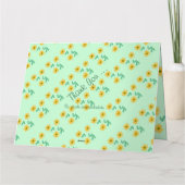 Wir schätzen Ihre Freundlichkeit Dankeskarte (Rückseite)