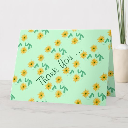 Wir schätzen Ihre Freundlichkeit Dankeskarte (Vorderseite)