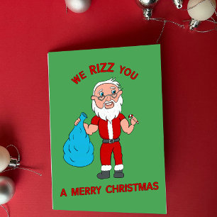 Wir schenken Ihnen ein frohes Weihnachtsfest, lust Feiertagskarte