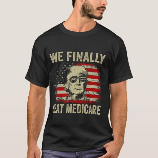 Wir schlagen Medicare endlich T-Shirt (Vorderseite)