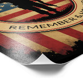 Wir schulden ihnen alle Patriotische Veteranen-Tag Fotodruck (Ecke)