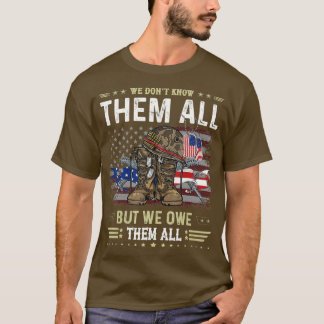 Wir schulden ihnen alle teilweisen Veteranen Tag G T-Shirt