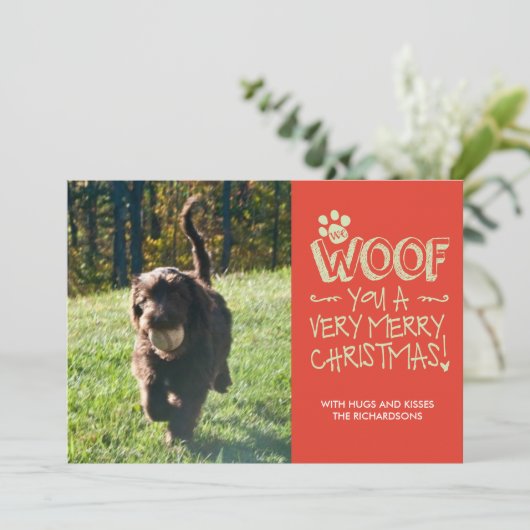 Wir Schuss Sie frohen Weihnachten (Stehend Vorderseite)