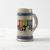 Wir schützen uns bierglas (VorderseiteRechts)