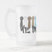 Wir schützen uns mattglas bierglas (Links)