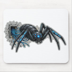 Wir sehen alles – Überwachungs-Cyber-Spinne-Drohne Mousepad