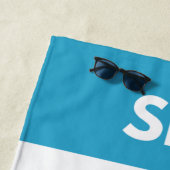 Wir sehen uns am Pool Strandtuch (Beispiel)