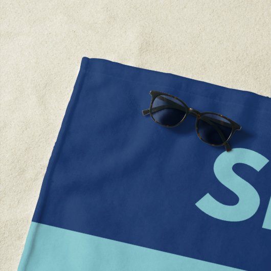 Wir sehen uns am Pool Strandtuch (Beispiel)