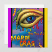 Wir sehen uns bei Mardi Gras Eye (Vorne/Hinten)
