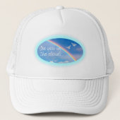 Wir sehen uns in einem Wolkenhut Truckerkappe (Vorderseite)