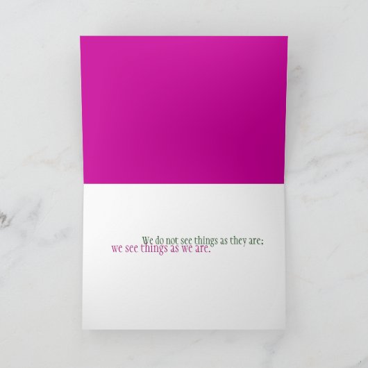 Wir sehen uns um karte (Innenseite)