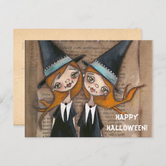 Wir selbst - Halloween Postcard Postkarte (Vorne/Hinten)