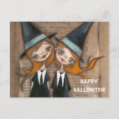 Wir selbst - Halloween Postcard Postkarte (Vorderseite)