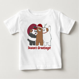 Wir seltene Bären - Grüße der Saison Baby T-shirt