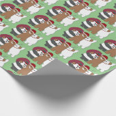 Wir seltene Bären - Grüße der Saison Geschenkpapier (Ecke)