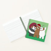 Wir seltene Bären - Grüße der Saison Notizblock (Innenseite)