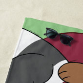 Wir seltene Bären - Grüße der Saison Strandtuch (Beispiel)