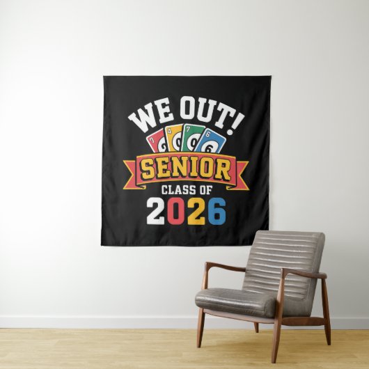 Wir Seniorenklasse 2026 Wandteppich (Beispiel)