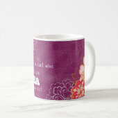 Wir servieren Teekoffein 24:7 Tasse (VorderseiteRechts)