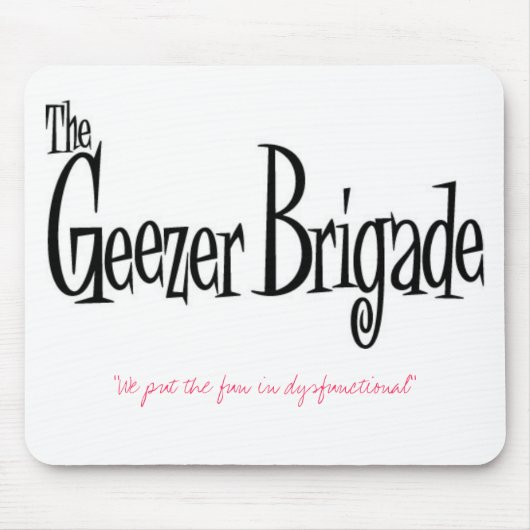 "Wir setzten den Spaß in dysfunktionelles " ein Mousepad (Vorne)