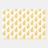 Wir sind #1! Foam Finger Fan Club Team Spirit Fun Geschenkpapier Set (Vorderseite 2)