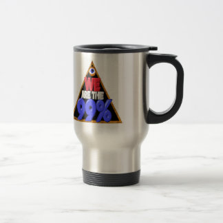 Wir sind 99% Occupy Wall Streetprotest-Reise-Tasse Reisebecher