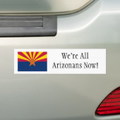Wir sind alle Arizonans jetzt! Autoaufkleber (Auf Auto)
