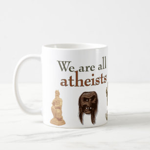 Wir sind alle Atheisten Kaffeetasse