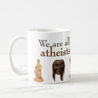 Wir sind alle Atheisten Kaffeetasse