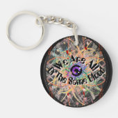 Wir sind alle die gleiche Blutvereinigung Schlüsselanhänger (Vorderseite)