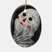 Wir sind alle Dolls hier, ich Keramik Ornament (Vorne)