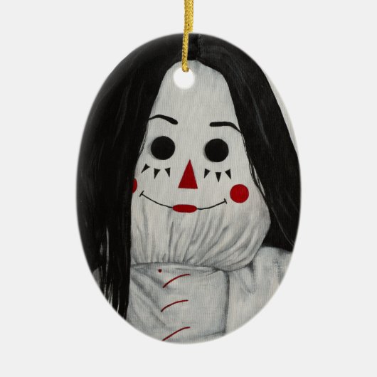 Wir sind alle Dolls hier XI-Keramik-Ornament Keramik Ornament (Vorne)