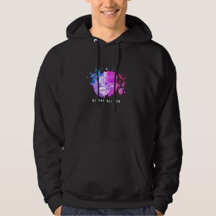 Wir sind alle EDM DJ Mixing Club Music Techno EDM Hoodie