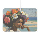 Wir sind alle ein bisschen aufgeblasen - lustig autolufterfrischer (Vorderseite)