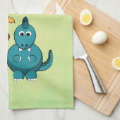 Wir sind alle ein wenig sonderbares… küchentuch (Viertel Falte)