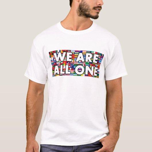 Wir sind alle eins 001 T-Shirt (Vorderseite)