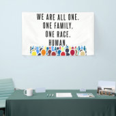 Wir sind alle eins. banner (Messeveranstaltung)