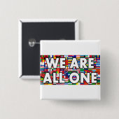 Wir sind alle eins button (Vorne & Hinten)