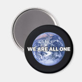 Wir sind alle eins magnet (Vorderseite/Rückseite)