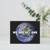 Wir sind alle eins postkarte (Stehend Vorderseite)