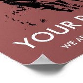 Wir sind alle Einwanderer: Kundenproteste Poster (Ecke)